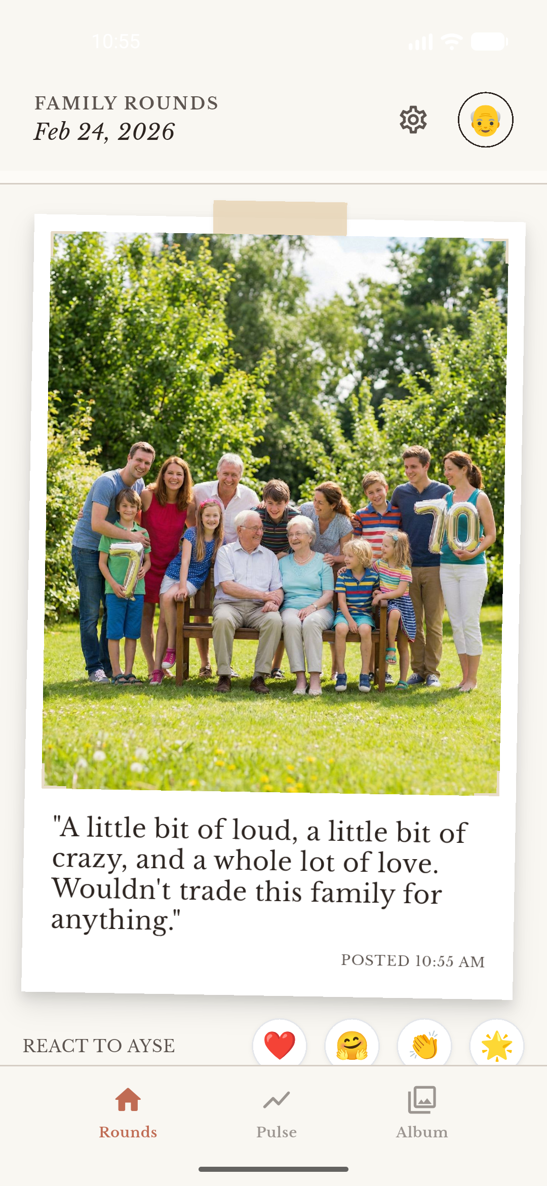 Famly App Interface
